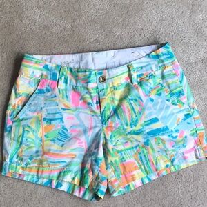 Lilly Pulitzer The Callahan.  Short inseam.  Sz 2
